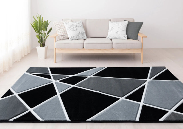 United Weavers Bristol Kanza Grey Rug - room scene