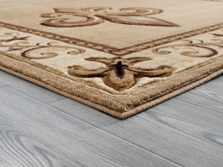 United Weavers Bristol Lilium Beige Rug - angle view