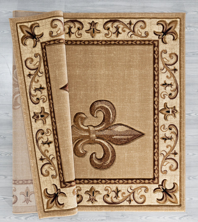 United Weavers Bristol Lilium Beige Rug - backing detail