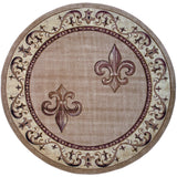 United Weavers Bristol Lilium Beige Rug - round front view
