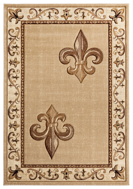 United Weavers Bristol Lilium Beige Rug - front view