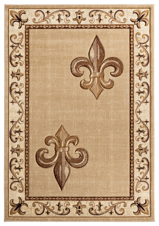 United Weavers Bristol Lilium Beige Rug - front view