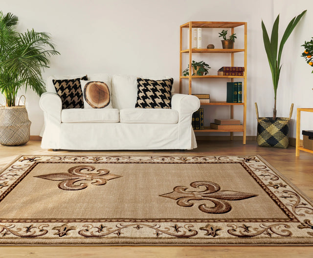 United Weavers Bristol Lilium Beige Rug - room scene