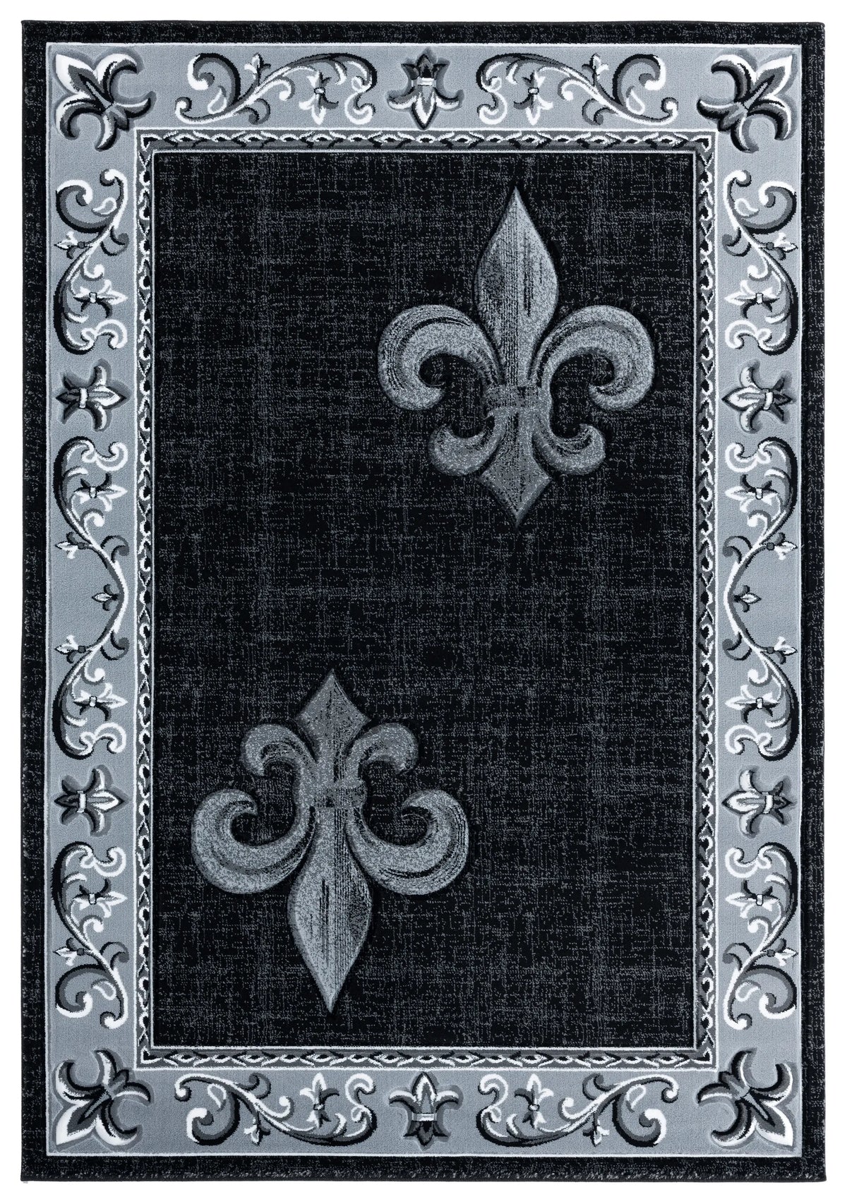 United Weavers Bristol Lilium Grey Rug - front view