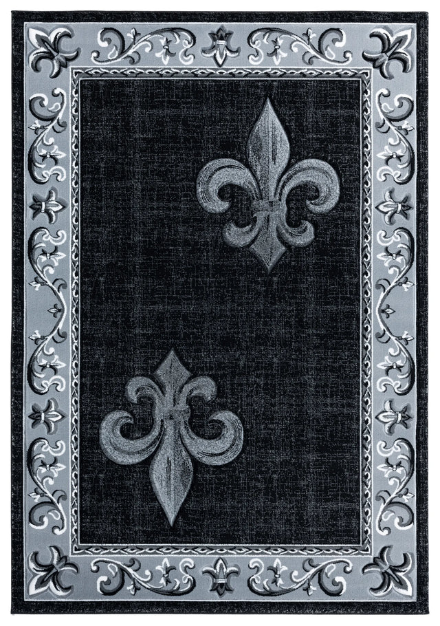 United Weavers Bristol Lilium Grey Rug - front view