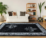 United Weavers Bristol Lilium Grey Rug - room scene