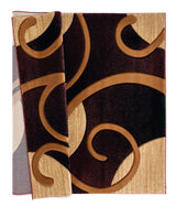United Weavers Bristol Riley Brown Rug - backing detail