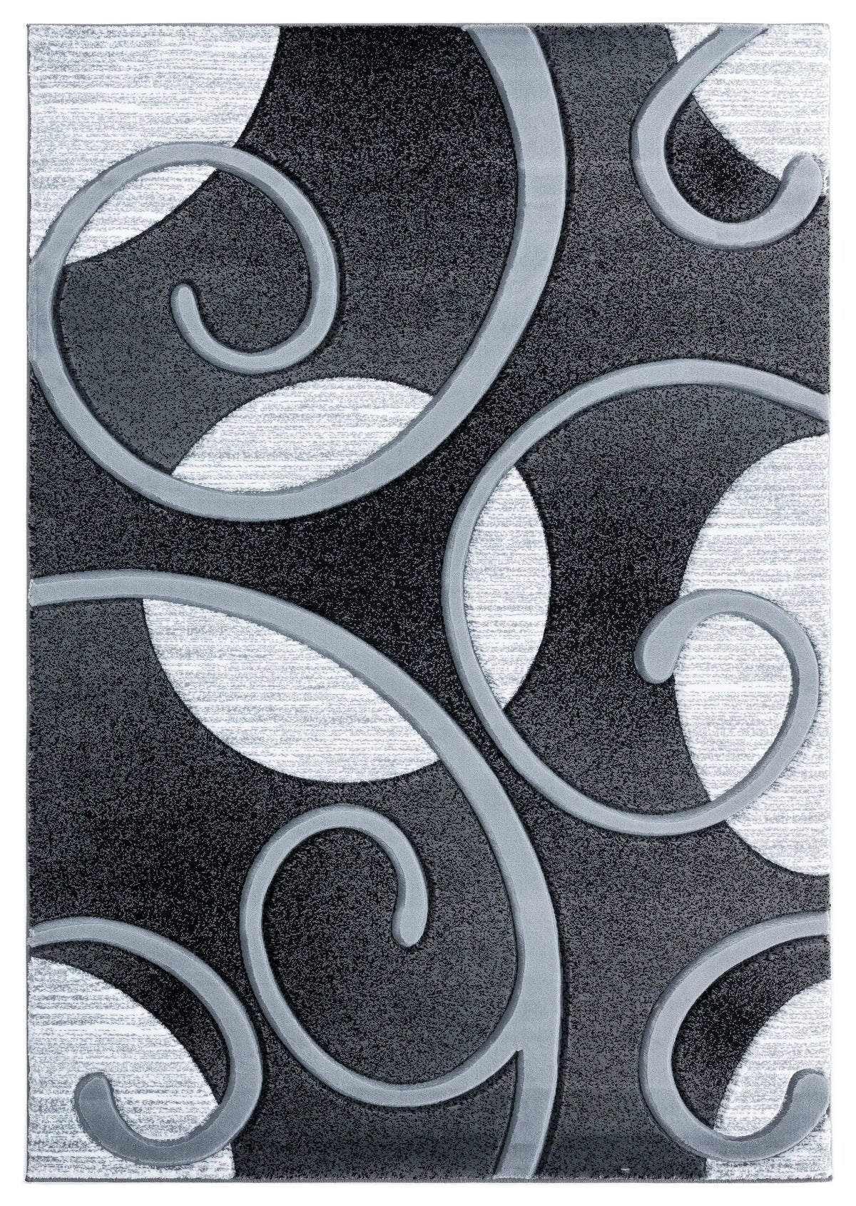 United Weavers Bristol Riley Grey Rug - front view