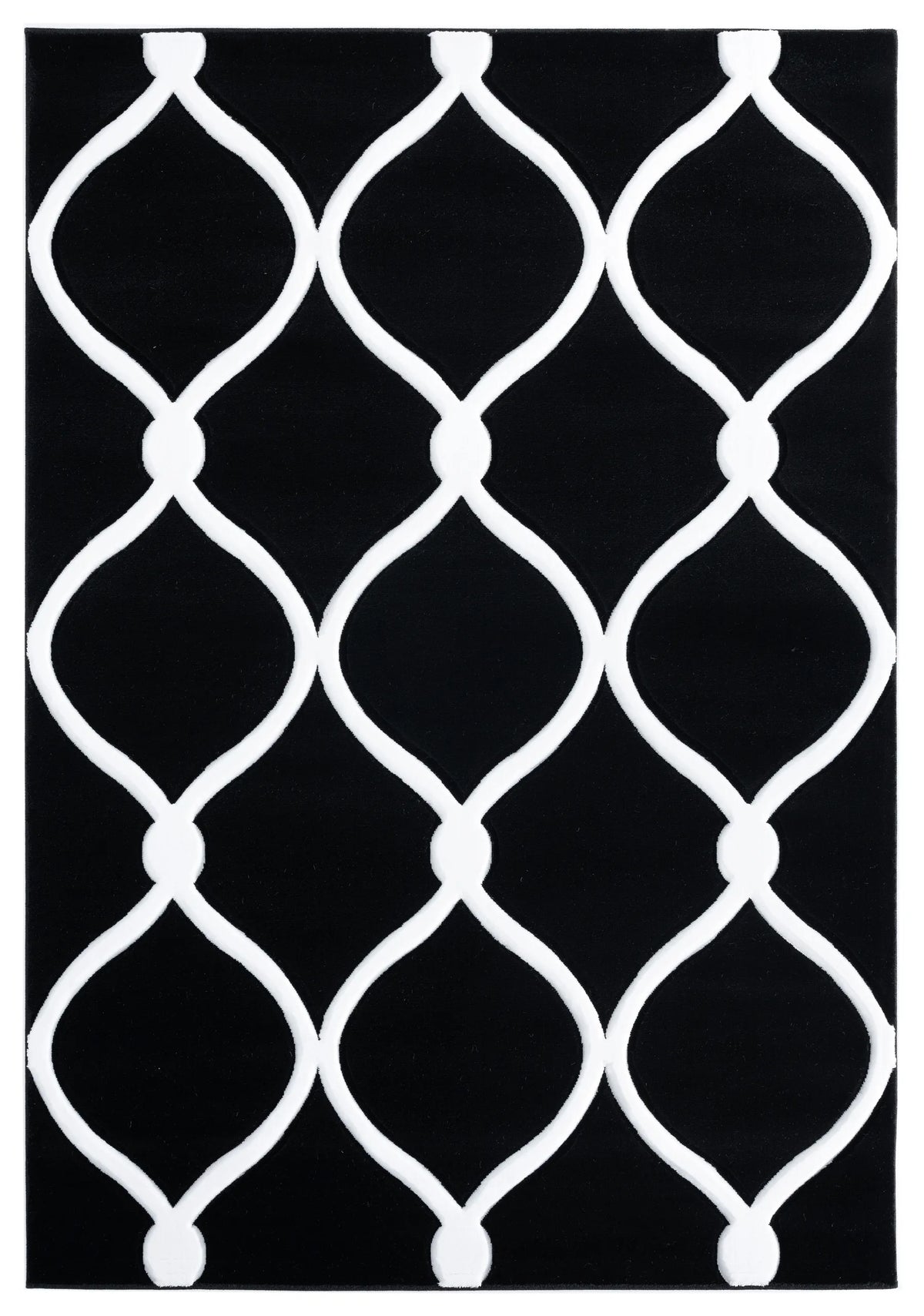 United Weavers Bristol Rodanthe Black Rug - front view