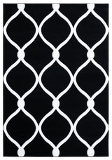 United Weavers Bristol Rodanthe Black Rug - front view