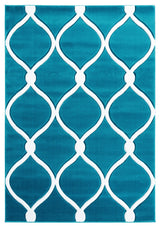 United Weavers Bristol Rodanthe Turquoise Rug - front view