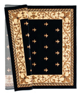 United Weavers Bristol Wington Black Rug - backing detail