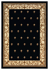 United Weavers Bristol Wington Black Rug - front view