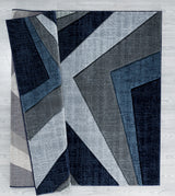 United Weavers Bristol Zine Navy Rug - backing detail