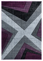 United Weavers Bristol Zine Plum Rug - front view