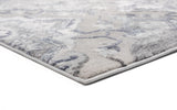 United Weavers Cascades Leavenworth Blue Rug - angle view