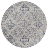 United Weavers Cascades Leavenworth Blue Rug - round front view