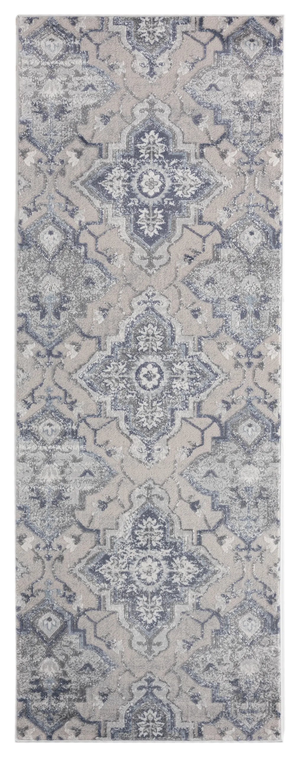 United Weavers Cascades Leavenworth Blue Rug - runner front view