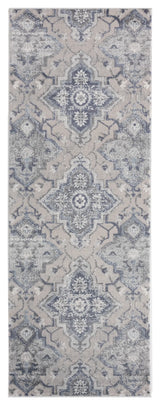 United Weavers Cascades Leavenworth Blue Rug - runner front view