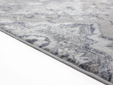 United Weavers Cascades Leavenworth Blue Rug - pile height detail