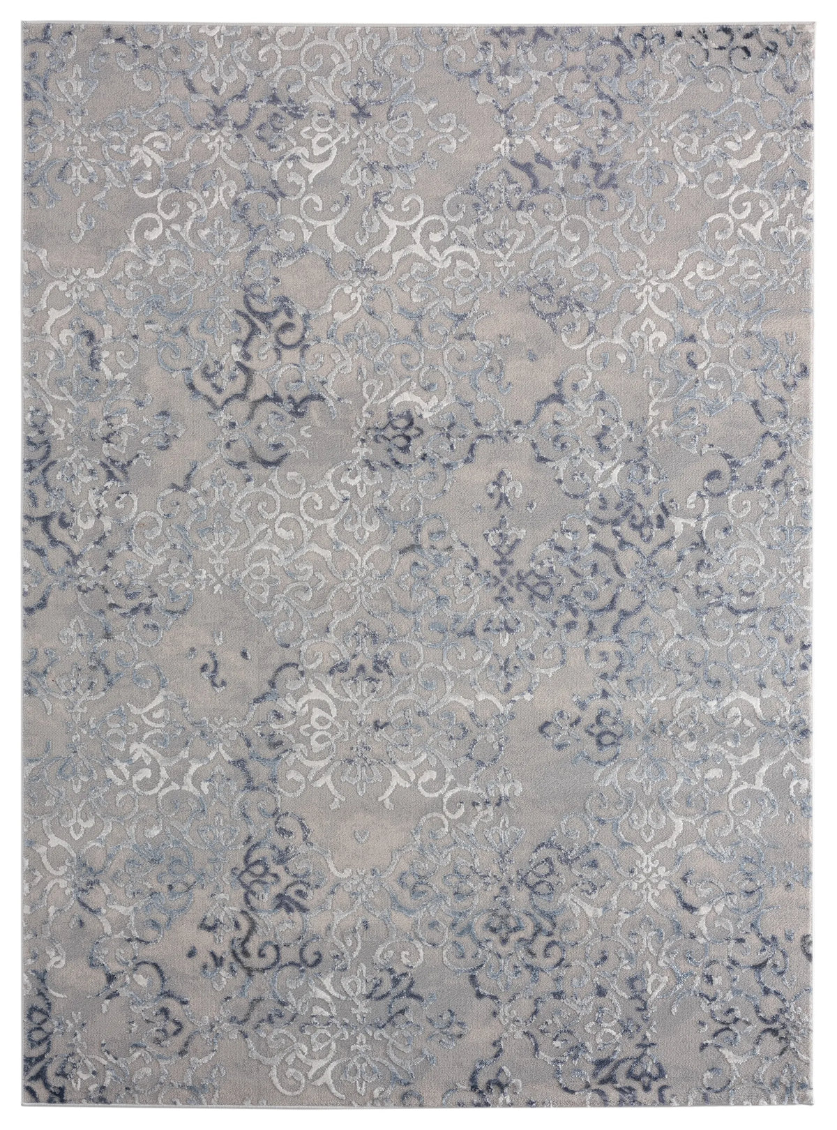 United Weavers Cascades Marblemount Blue Rug - front view