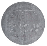 United Weavers Cascades Marblemount Plum Rug - round front view