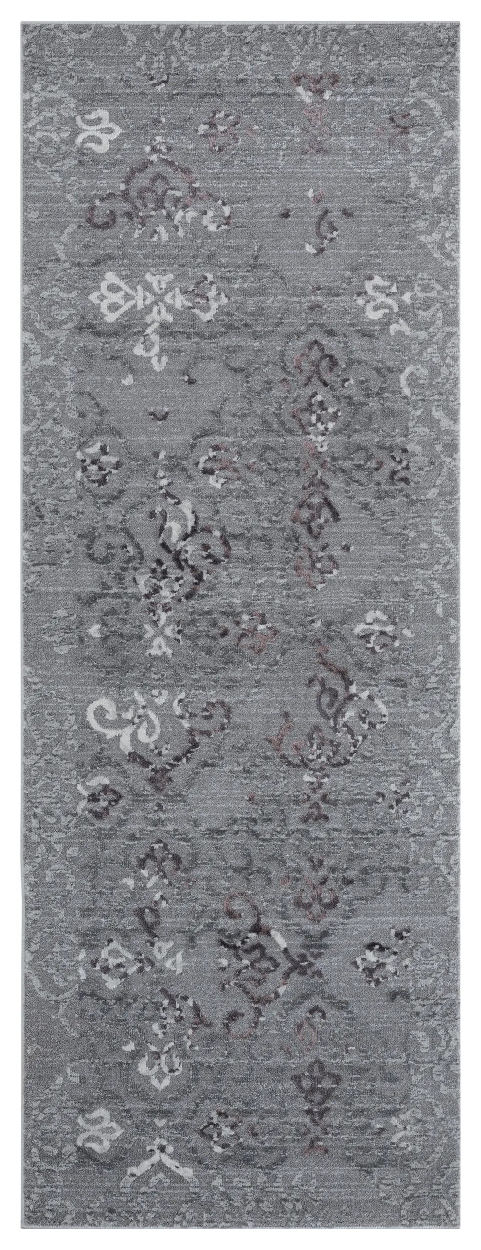 United Weavers Cascades Marblemount Plum Rug - runner front view