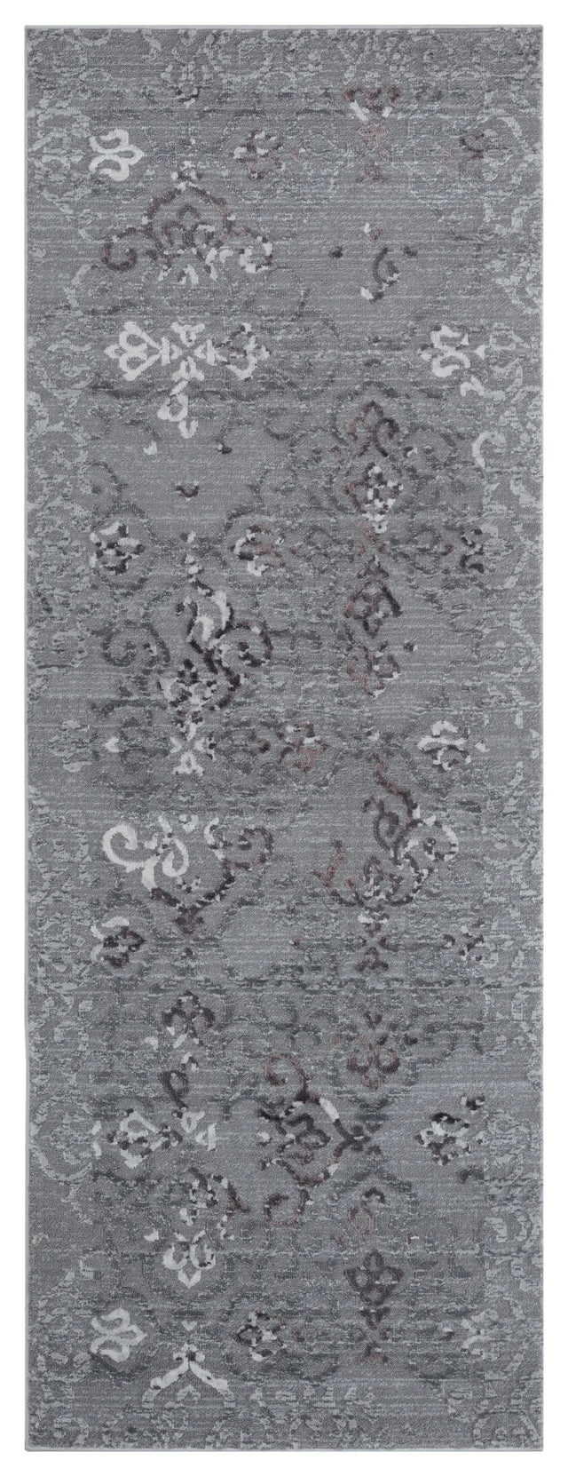 United Weavers Cascades Marblemount Plum Rug - runner front view