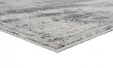 United Weavers Cascades Mazama Grey Rug - angle view