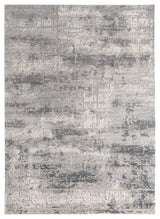 United Weavers Cascades Mazama Grey Rug - front view