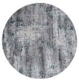 United Weavers Cascades Mazama Multi Rug - round front view