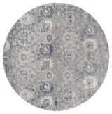 United Weavers Cascades Olallie Blue Rug - round front view