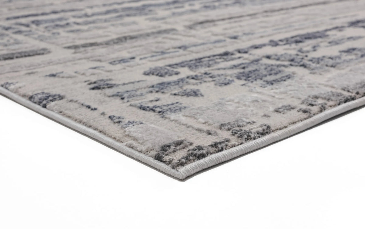 United Weavers Cascades Rainier Blue Rug - angle view