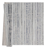 United Weavers Cascades Rainier Blue Rug - backing detail