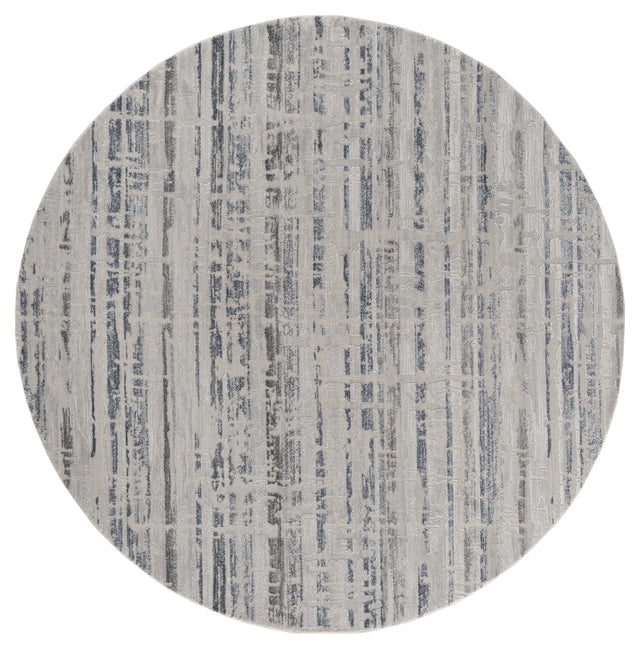 United Weavers Cascades Rainier Blue Rug - round front view
