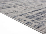 United Weavers Cascades Rainier Blue Rug - pile height detail