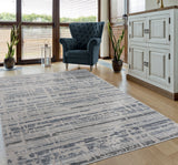 United Weavers Cascades Rainier Blue Rug - room scene