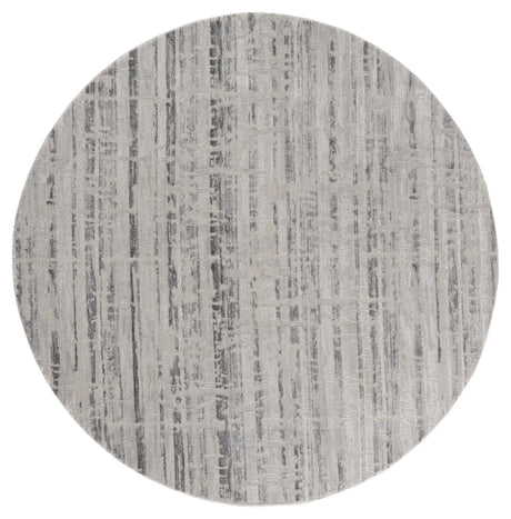 United Weavers Cascades Rainier Multi Rug - round front view