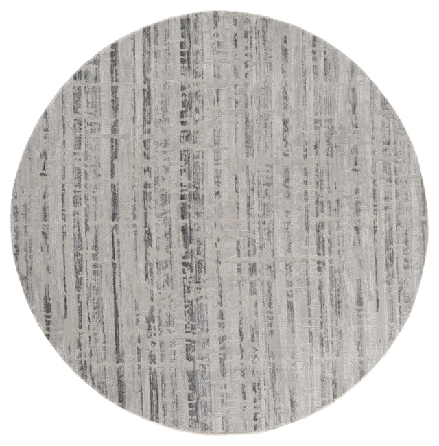 United Weavers Cascades Rainier Multi Rug - round front view
