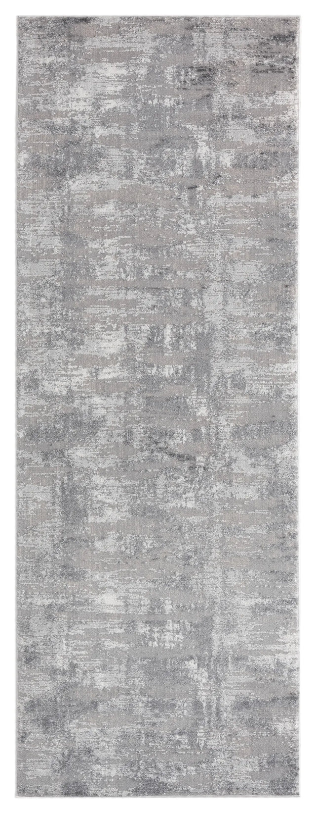 United Weavers Cascades Salish Grey Rug - runner front view