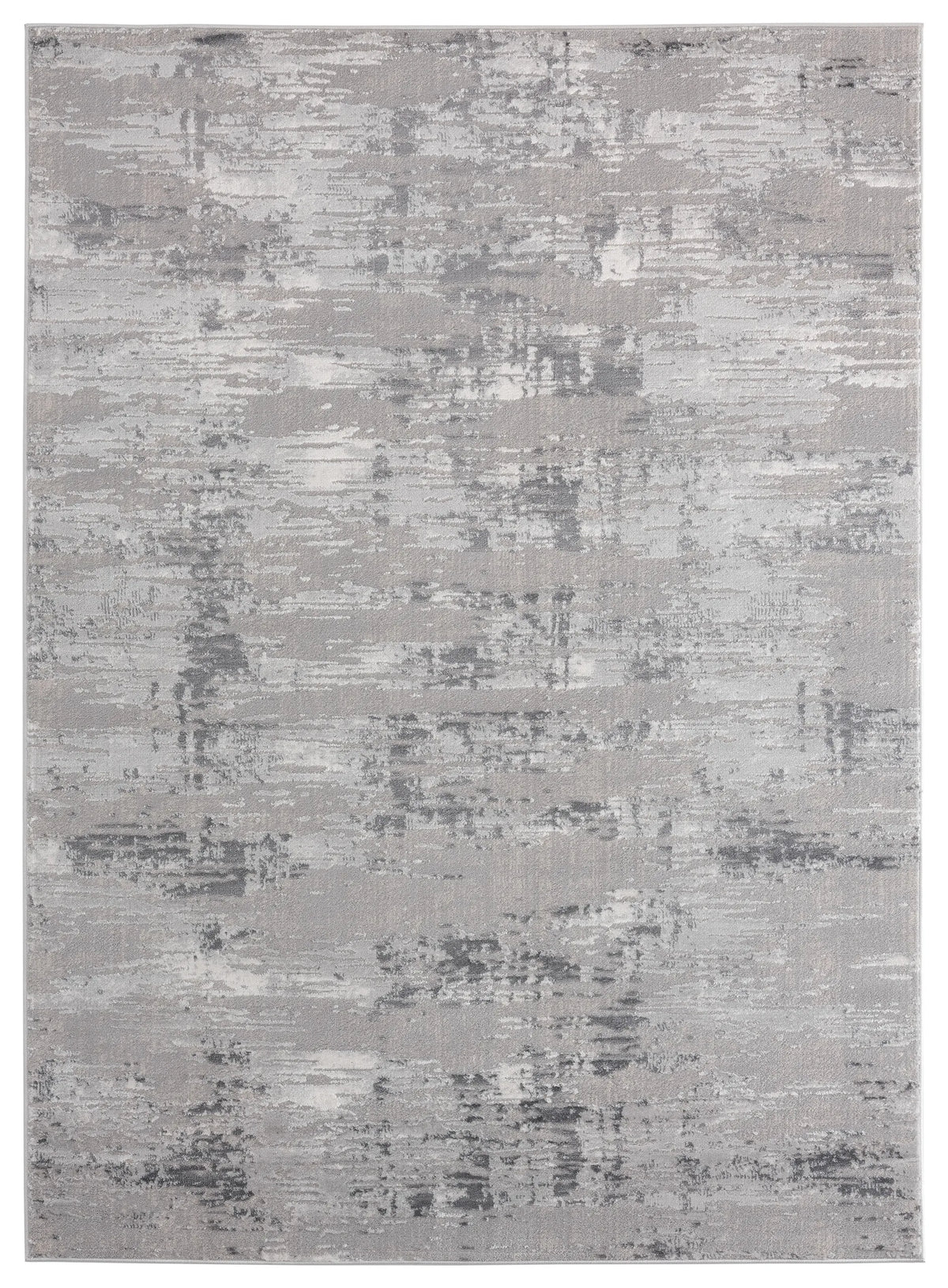 United Weavers Cascades Salish Grey Rug - front view
