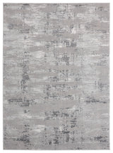 United Weavers Cascades Salish Grey Rug - front view