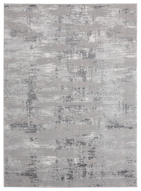 United Weavers Cascades Salish Grey Rug - front view