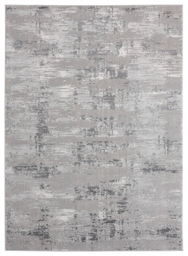 United Weavers Cascades Salish Grey Rug - front view