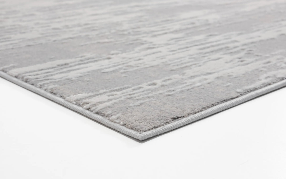 United Weavers Cascades Salish Silver Rug - angle view