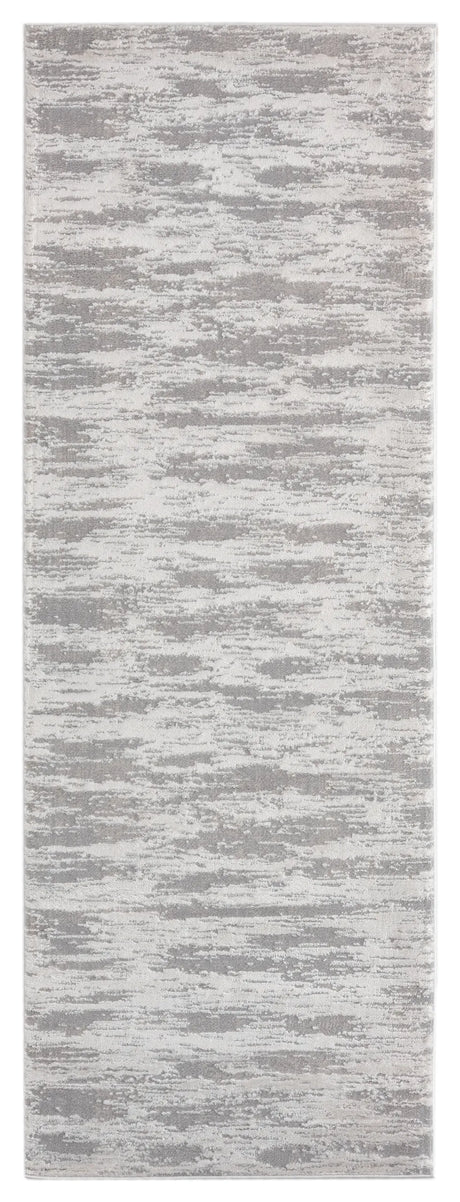 United Weavers Cascades Salish Silver Rug - runner front view