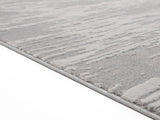 United Weavers Cascades Salish Silver Rug - pile height detail