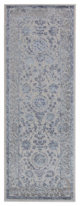 United Weavers Cascades Shasta Blue Rug - runner front view
