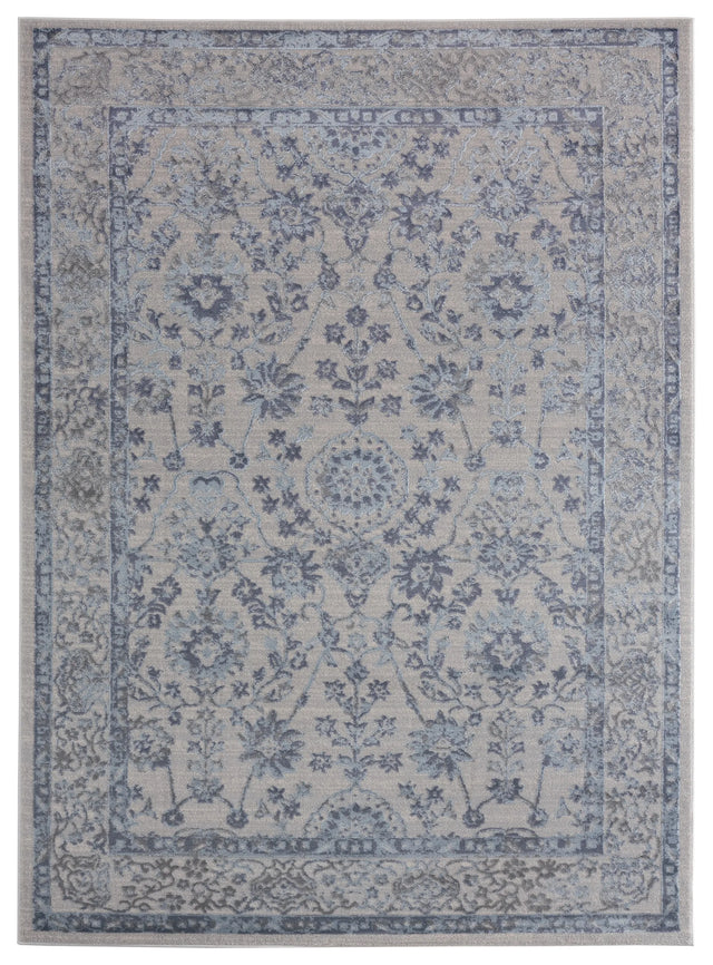 United Weavers Cascades Shasta Blue Rug - front view