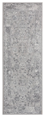 United Weavers Cascades Shasta Grey Rug - runner front view